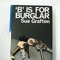 Cover Art for 9780333417799, B is for Burglar by Sue Grafton