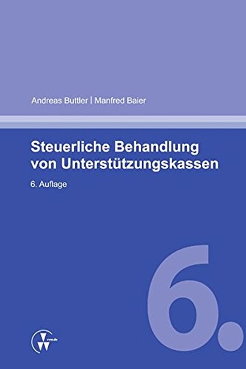 Cover Art for 9783899526967, Steuerliche Behandlung von Unterstützungskassen by Andreas Buttler, Manfred Baier