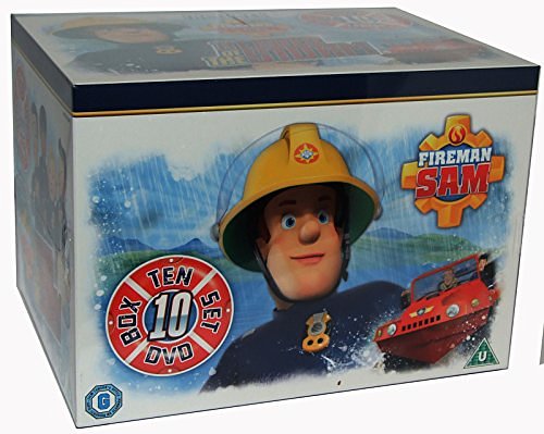 Cover Art for 5034217423616, Fireman Sam 10 DVD Children Box Set, Heros of the Storm, on thin ice, ocean rescue, brave to the core, hero at sea, snow trouble, mountain rescue, help is here!, helicopter heroes and sos sam by Unknown