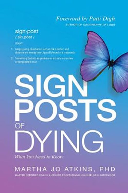 Cover Art for 9780997116519, Sign Posts of Dying by Martha Jo Atkins Phd