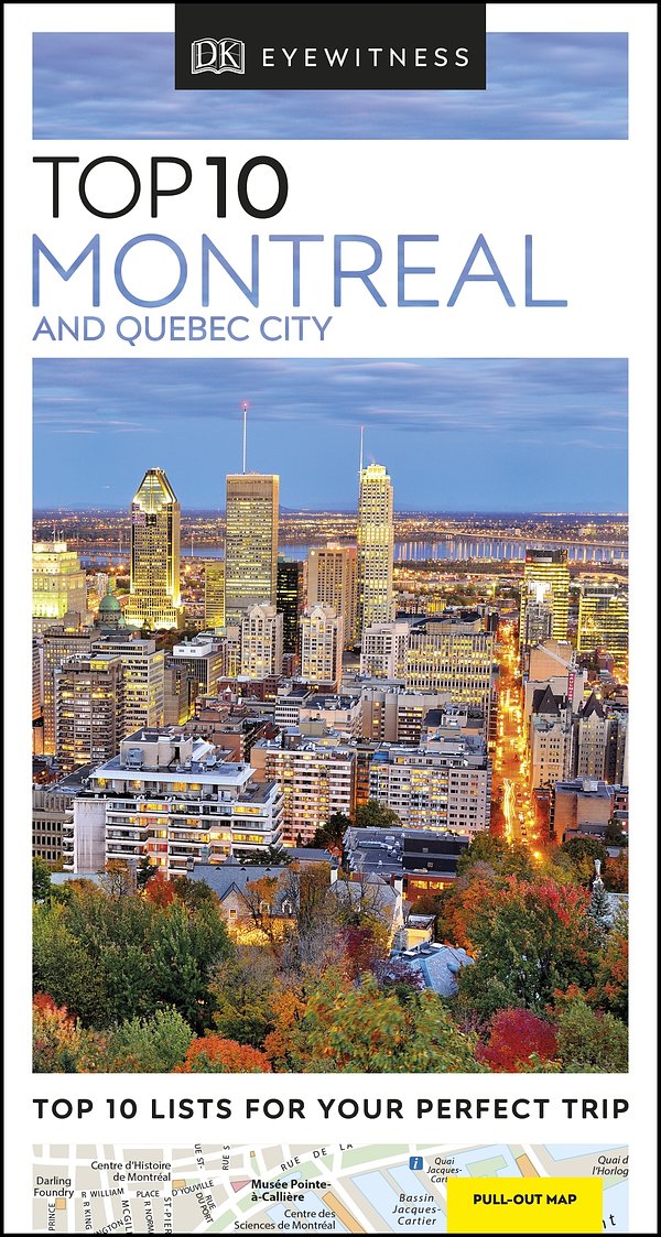 DK Eyewitness Top 10 Travel Guide Montreal & Quebec City