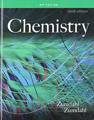 Cover Art for 9781133611103, Chemistry: Ap Edition (9th Edition) by Steven S. Zumdahl, Susan A. Zumdahl