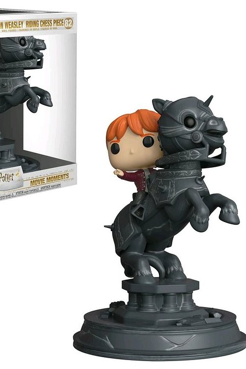 Cover Art for 0889698355186, Funko POP! : Harry Potter - Ron Riding Chess Piece by FUNKO