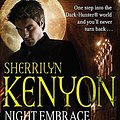 Cover Art for 9780749936099, Night Embrace by Sherrilyn Kenyon