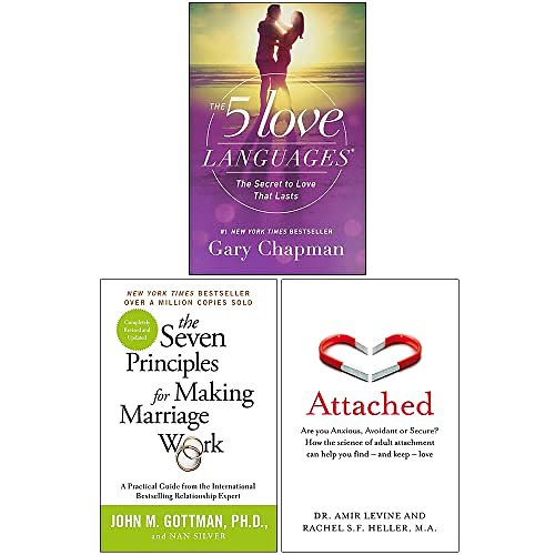 2 editions of The 5 Love Languages, The Seven Principles For Making Marriage Work, Attached 3 Books Collection Set by Gary Chapman, John Gottman, Amir Levine, Rachel Heller