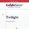 Cover Art for 9781602591974, GradeSaver (TM) ClassicNotes: Twilight Study Guide by Alice Cullina