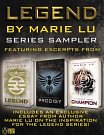 Legend Series sampler: featuring excerpts from Legend and Prodigy