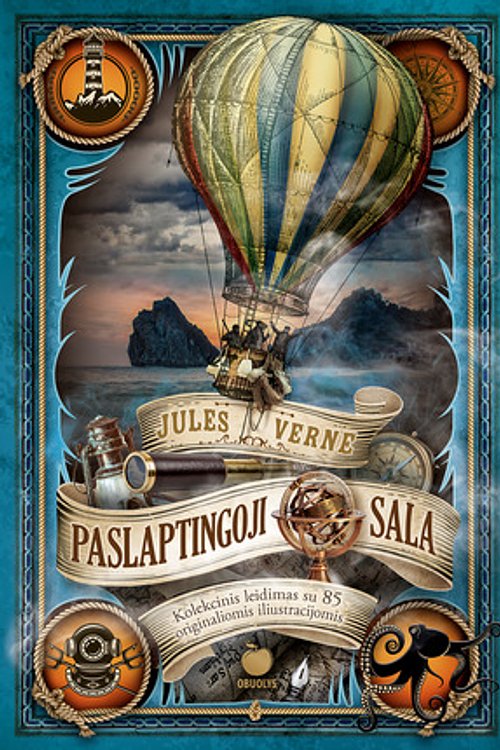 Cover Art for 9786094840319, Paslaptingoji sala by Jules Verne, Jonas Stukas