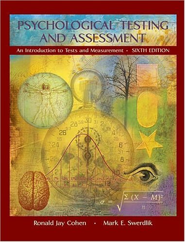 Cover Art for 9780072887679, Psychological Test Assessment by Ronald Jay Cohen