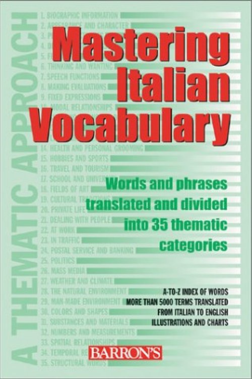 Cover Art for 9780764123955, Mastering Italian Vocabulary by Feinler-Torriani, Luciana