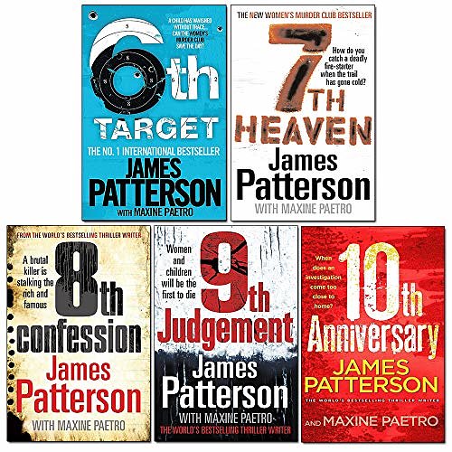 Cover Art for 9789123491186, Women’s Murder Club Series 6-10 Collection 5 Books Bundle Set By James Patterson (6th Target ,7th Heaven, 8th Confession, 9th Judgement, 10th Anniversary) by James Patterson