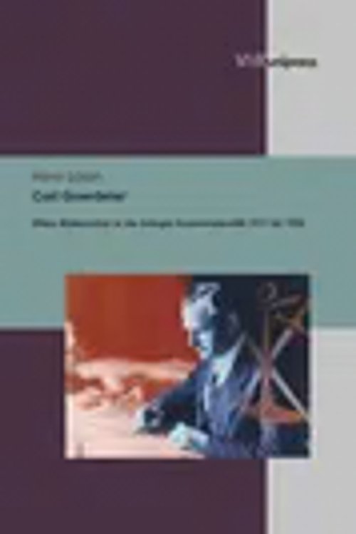 Cover Art for 9783847100881, Carl Goerdeler: Die Kommunalpolitischen Leistungen Von Hitlers Widersacher in Solingen Von 1911 Bis 1920 by Horst Sassin