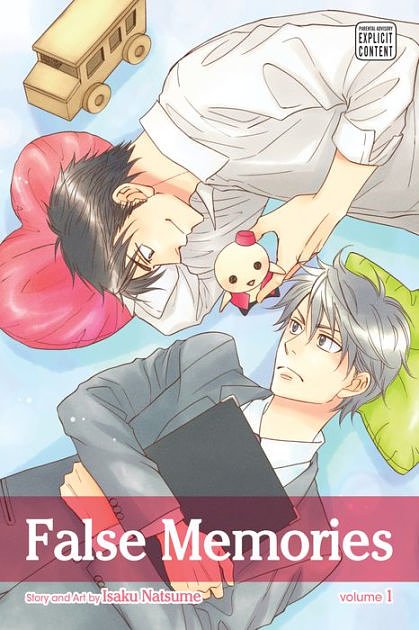 Cover Art for 9781421558561, False Memories: Yaoi Manga 01 by Isaku Natsume