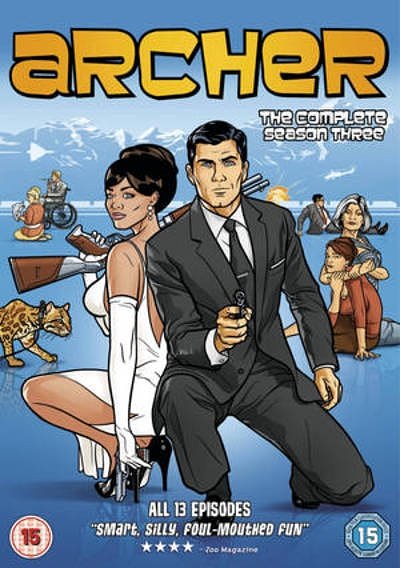 Cover Art for 5039036056809, Archer: Season 3 [Region 2] by TCFHE