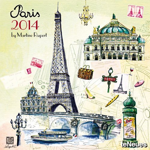 Cover Art for 9783832764814, 2014 Paris - Martine Rupert by teNeues Calendars & Stationery GmbH & Co. KG