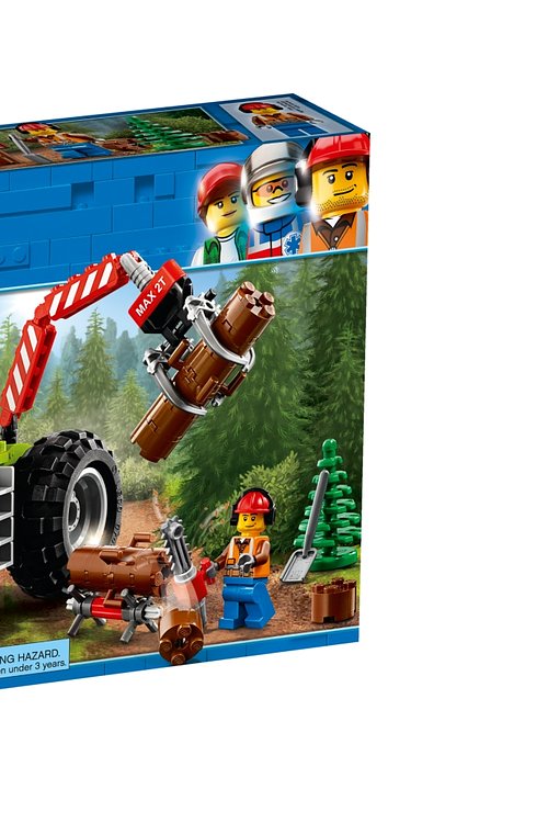 Cover Art for 5702016077506, Forest Tractor Set 60181 by LEGO