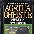 Cover Art for 9780816145683, Murder in Mesopotamia by Agatha Christie