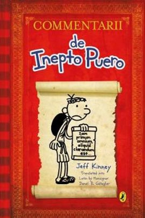 Cover Art for 9780141375274, Commentarii de Inepto Puero (Diary of a Wimpy Kid Latin edition) by Jeff Kinney