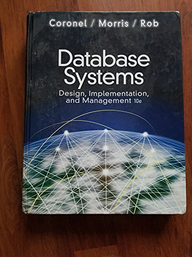 Cover Art for 9781111969592, Database Systems: Design, Implementation, and Management (Book Only) by Carlos Coronel