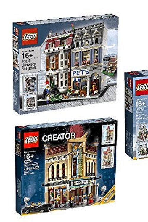 Cover Art for 4516793214181, LEGO Bundle Creator Pet Shop 10218 Creator 10232 Palace Cinema & LEGO Creator Expert 10243 Parisian Restaurant by Unknown