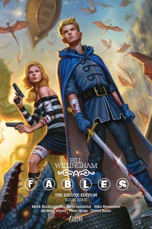 Cover Art for 9781401250041, Fables The Deluxe Edition Book Nine by Bill Willingham