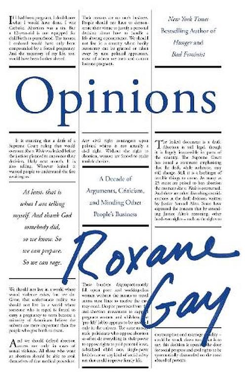 Cover Art for 9781472158635, Opinions by Roxane Gay