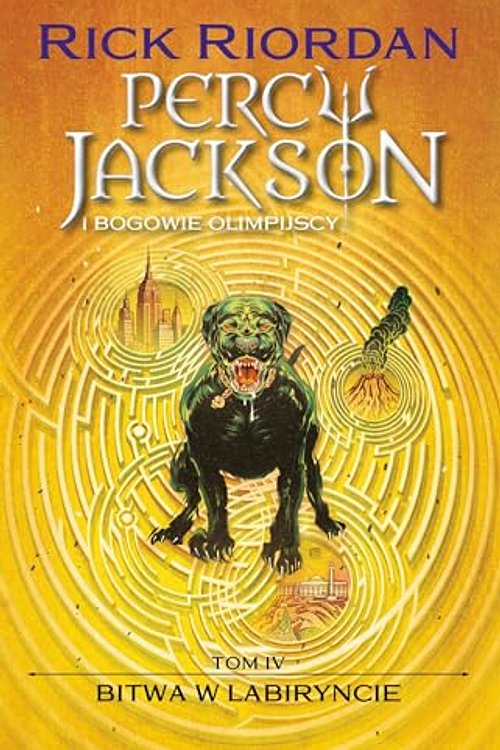 Cover Art for 9788367071987, Bitwa w Labiryncie by Rick Riordan