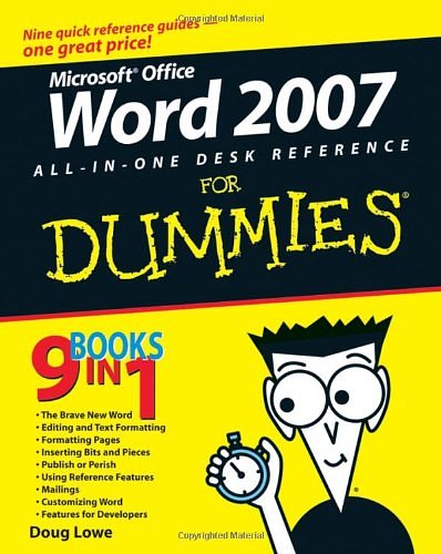 Word 2007 All-in-One Desk Reference For Dummies (For Dummies