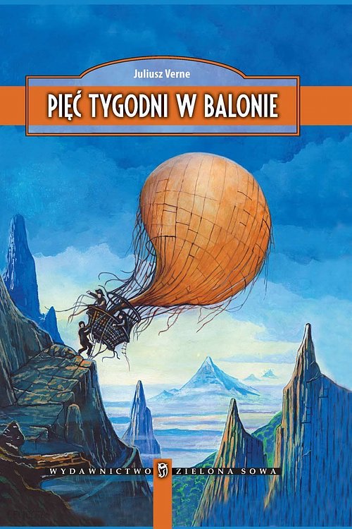 Cover Art for 9788374353519, Pięć tygodni w balonie by Jules Verne