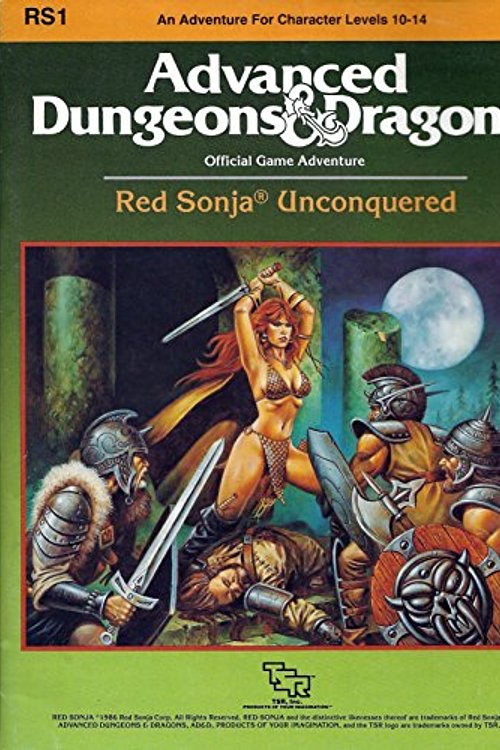Cover Art for 9780880383240, Red Sonja Unconquered (Advanced Dungeons & Dragons Module RS1) by Anne Gray McCready