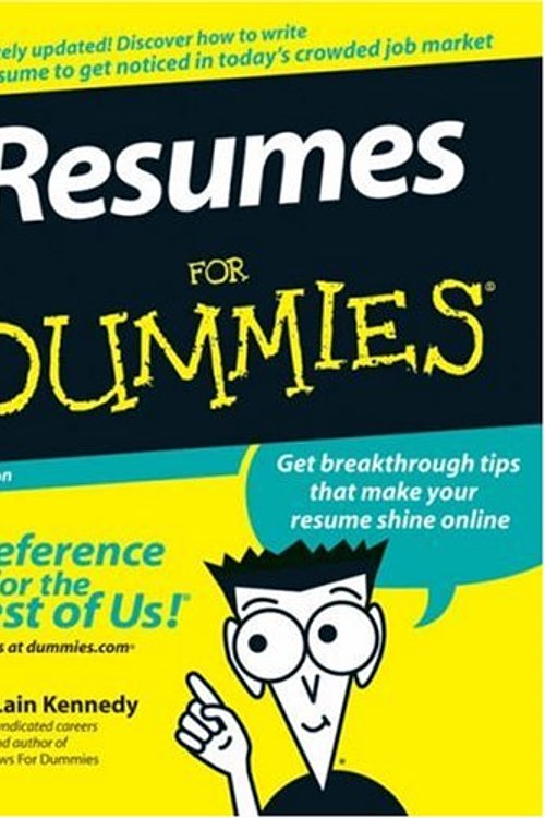 Cover Art for 9780470080375, Resumes For Dummies by Joyce Lain Kennedy