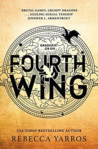 Cover Art for B0BPP58HR2, Fourth Wing by Rebecca Yarros