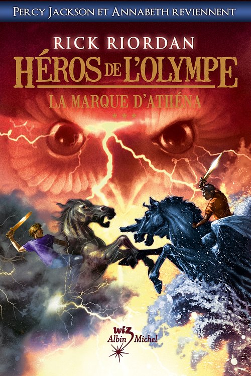 Cover Art for 9782226286680, Héros de l'Olympe - tome 3 by Rick Riordan, Rick Riordan, Rick Riordan