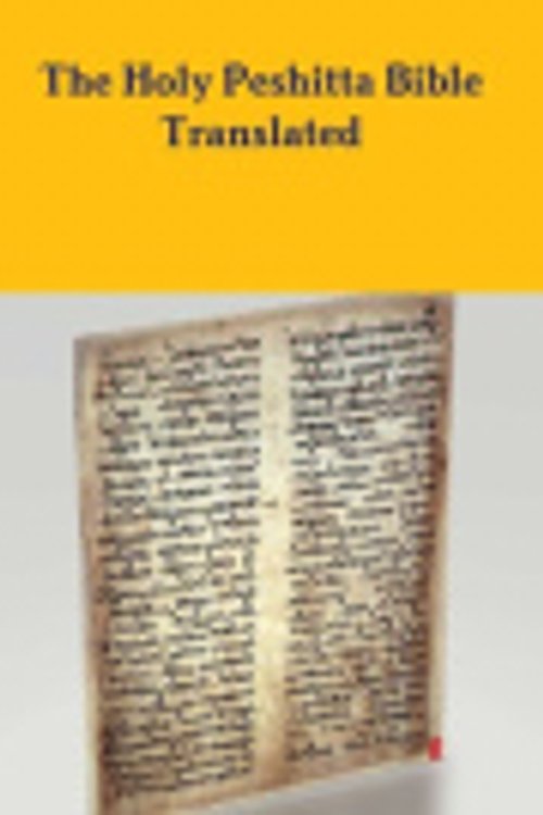 Cover Art for 9780359523498, The Peshitta Holy Bible Translated by David Bauscher
