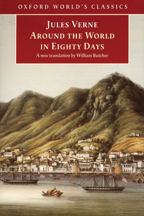 Cover Art for 9780191605963, Around the World in Eighty Days by Jules Verne