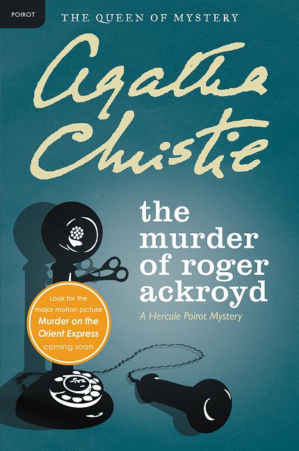 Cover Art for 9780062073563, The Murder of Roger Ackroyd by Agatha Christie