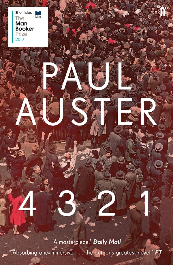 Cover Art for 9780571324651, 4 3 2 1 by Paul Auster