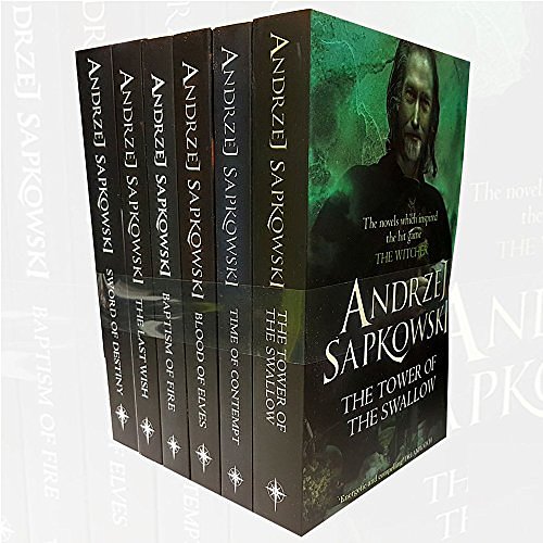 Cover Art for 9789123597956, Witcher Series Andrzej Sapkowski Collection 6 Books Bundle With Gift Journal (The Tower of the Swallow, Time of Contempt, Blood of Elves, Baptism of Fire, The Last Wish, Sword of Destiny) by Andrzej Sapkowski