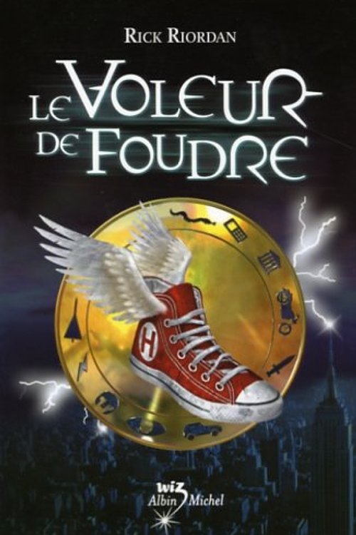 Cover Art for 9782226170514, Le voleur de foudre by Rick Riordan
