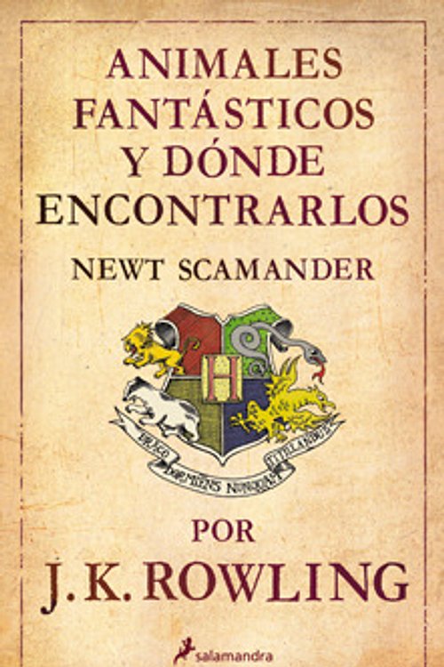 Cover Art for 9788498382686, Animales fantasticos y donde encontrarlos by J.k Rowling