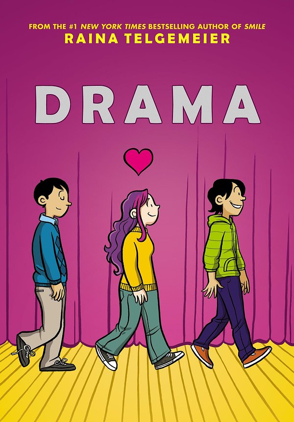 Cover Art for 9780545779968, Drama by Raina Telgemeier