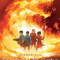 Cover Art for 9780062458032, Elementals: Scorch Dragons by Amie Kaufman