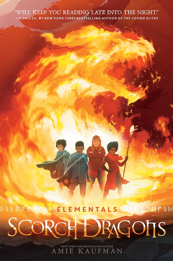 Cover Art for 9780062458032, Elementals: Scorch Dragons by Amie Kaufman