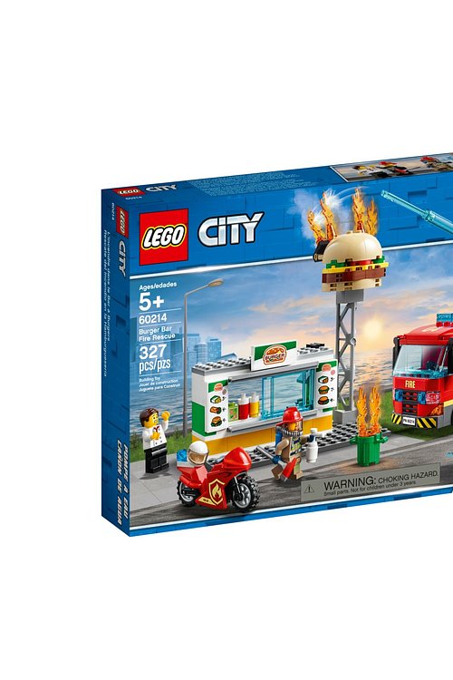 Cover Art for 5702016369267, Burger Bar Fire Rescue Set 60214 by LEGO