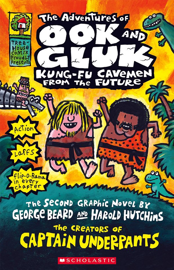 Cover Art for 9781925063233, The Adventures of Ook and Gluk: Kung-fu Cavemen from the Future by Dav Pilkey