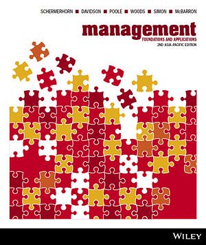 Cover Art for 9781118562383, Management Foundations and Applications 2nd Asia Pacific Edition + Istudy Version 2 Registration Card by 