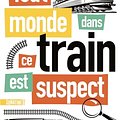 Cover Art for 9782383991670, Tout le monde dans ce train est suspect by Benjamin Stevenson