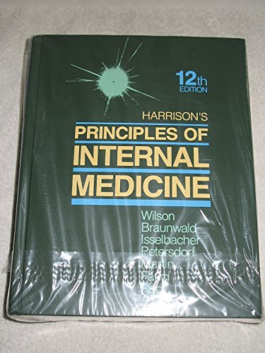 Cover Art for 9780070708907, Harrison's Principles of Internal Medicine by T.r. Harrison