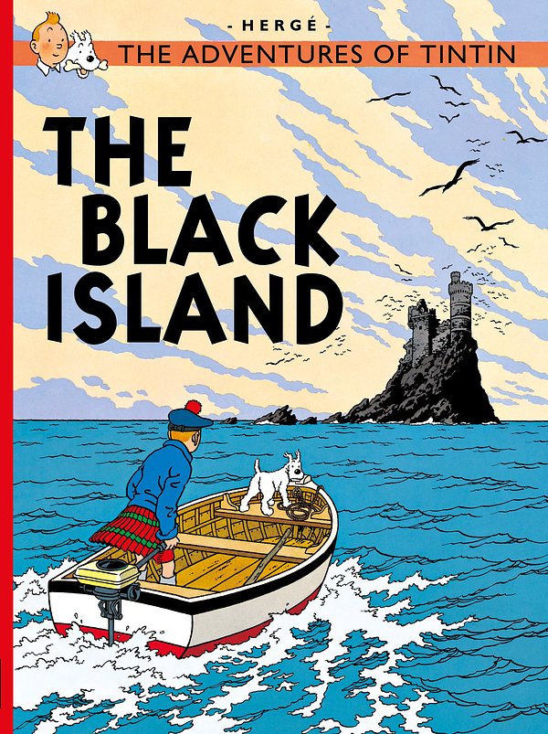 Cover Art for 9781405208062, The Black Island by Herge