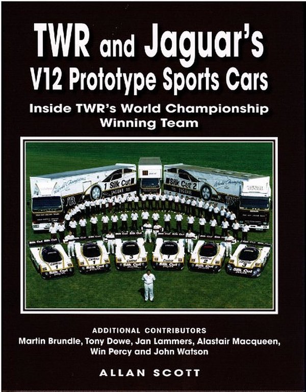 Cover Art for 9780473442552, TWR and Jaguar's V-12 Prototype Sports Cars by Alan Scott